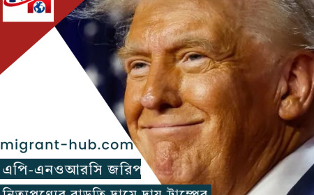 যুক্তরাষ্ট্রে নিত্যপণ্যের বাড়তি দামে দায় ট্রাম্পের: এপি-এনওআরসি জরিপ